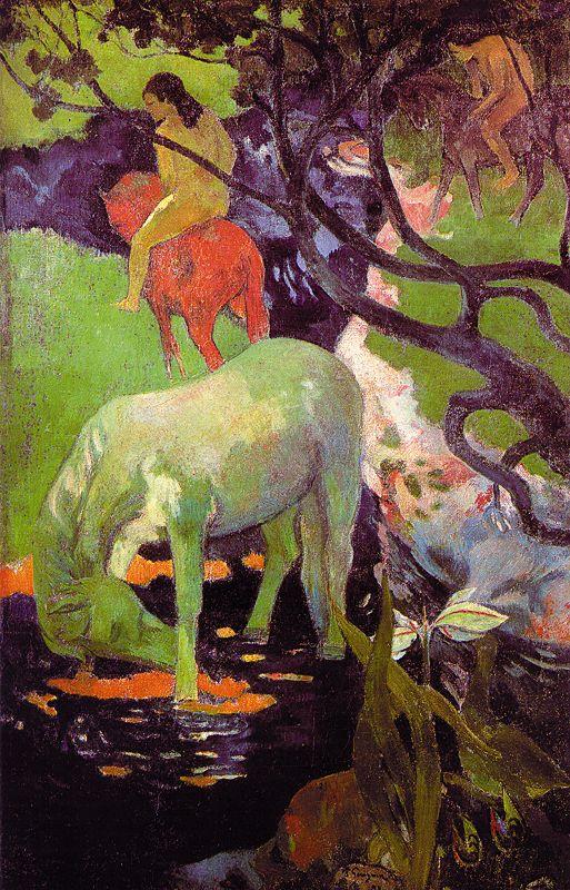 Paul Gauguin The White Horse r